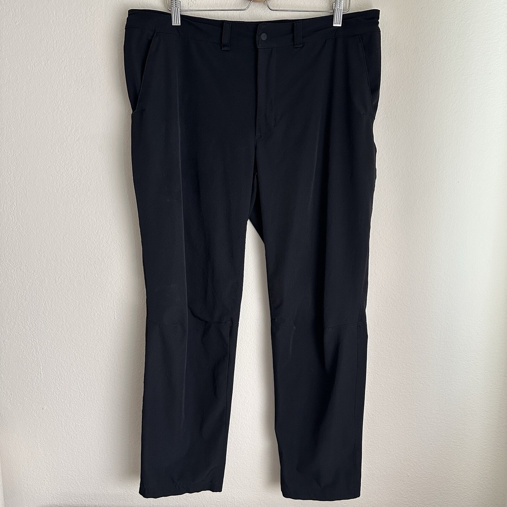 The North Face Hiking Pants Mens 38x30 Black Stretch Technical Outdoor A7WZE